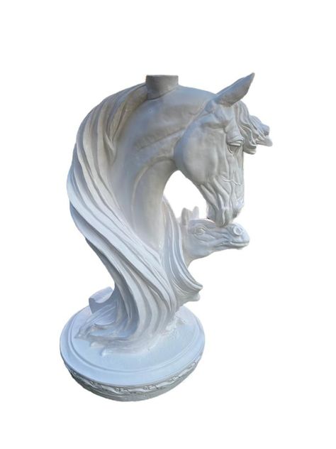 Figura Caballo Decorativo White Line  60 cm-0