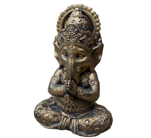 Figura Ganesha pequeño Golden -0
