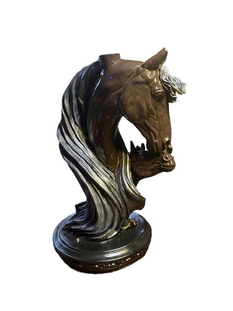 Figura Caballo Decorativo Brown Color 60 cm-0