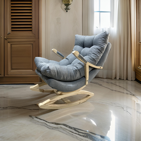 SILLA MECEDORA COQUETTE CON APOYA BRAZO GRIS LINO-3