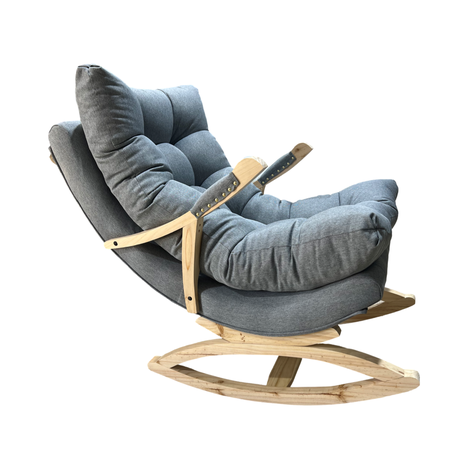 SILLA MECEDORA COQUETTE CON APOYA BRAZO GRIS LINO-0