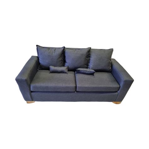 SOFA TRES CUERPOS GRIS OSCURO LINO-0