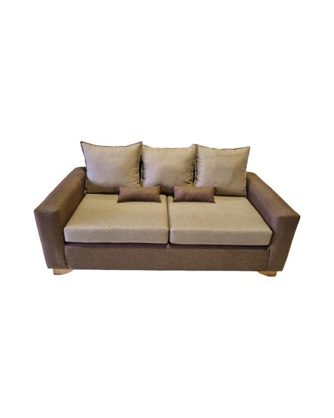 SOFA TRES CUERPOS MARRON LINO-0