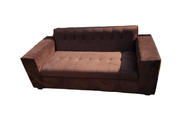 SOFA DOS CUERPOS CHOCOLATE FELPA-0