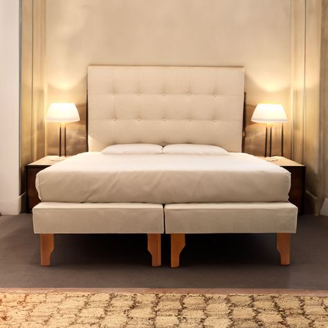 CAMA SUPER KING BEIGE LINO-2