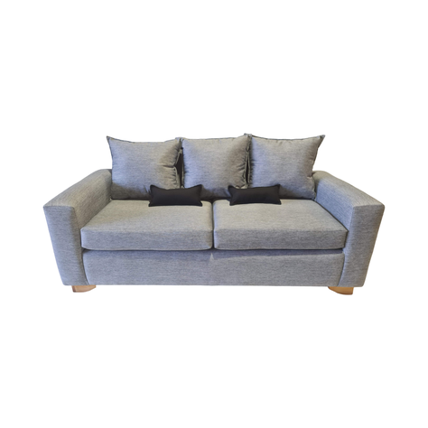 SOFA TRES CUERPOS GRIS CLARO EN LINO-0