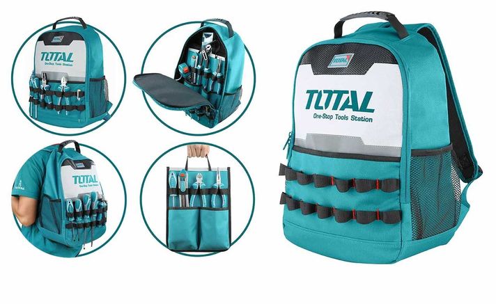 Mochila Porta Herramientas Total THBP0201-0