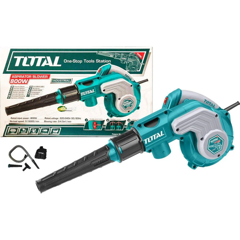 SOPLADOR Y ASPIRADOR 800W TOTAL-1