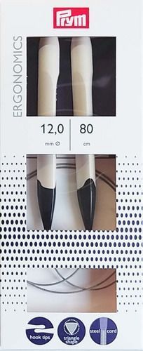 Palillo TejerCircular Ergonomics 12mm 80cm-1
