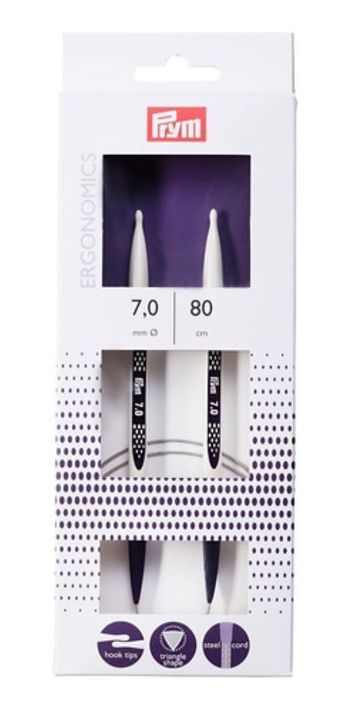 Palillo TejerCircular Ergonomics 7mm 80cm-0