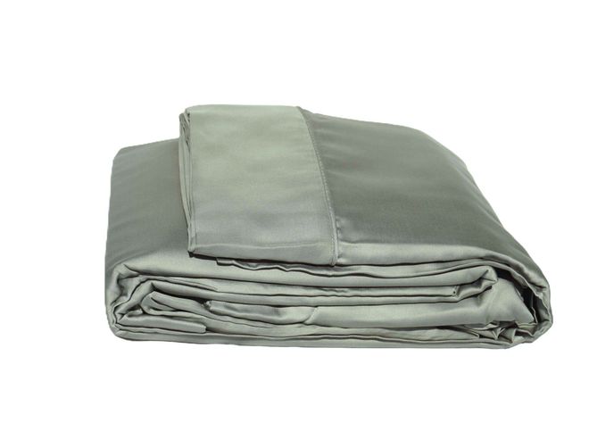 Sabanas de Bambu 100% Lyocell. Verde 1.5 Plazas.-0