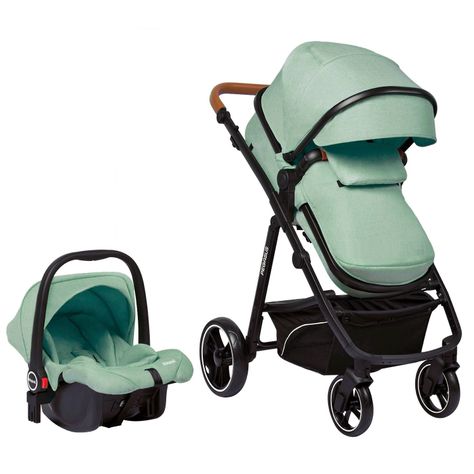 Coche Travel System Pegasus Green-0