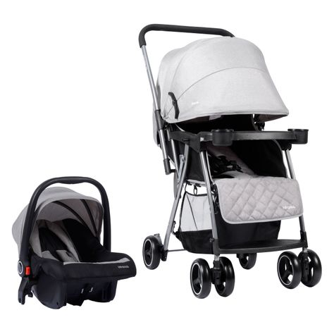 Coche Travel System Nitara Light Grey-0