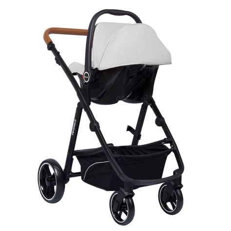 Coche Travel System Pegasus Grey-2