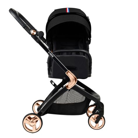 Coche Paseo E-ride 360° Black-2
