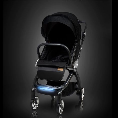 Coche Paseo E-ride 360° Black-8