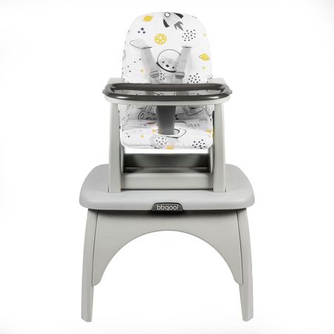 Silla de Comer Escritorio Foodzy 4-in-1 Stone-1