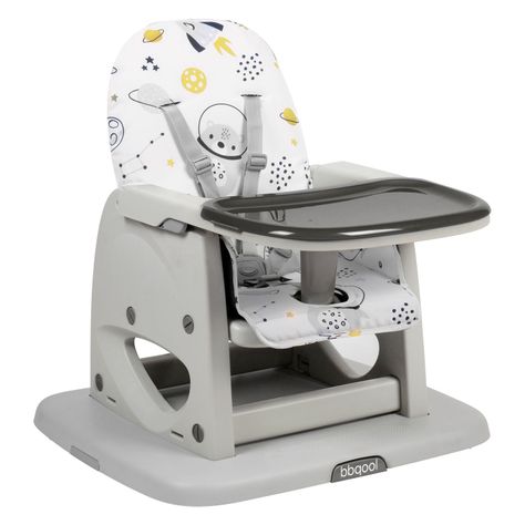 Silla de Comer Escritorio Foodzy 4-in-1 Stone-4