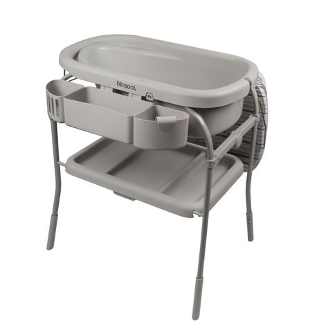 Mudador Bañera Bathtime Grey-1