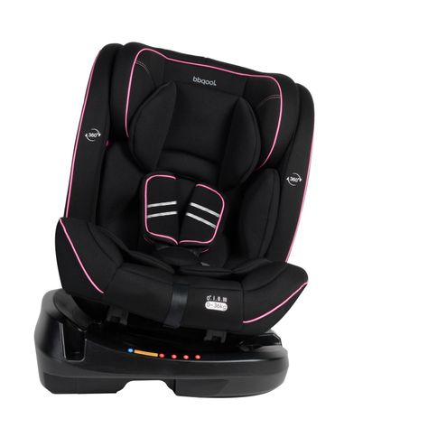 Silla de Auto Convertible Apolo 360° Pink-5