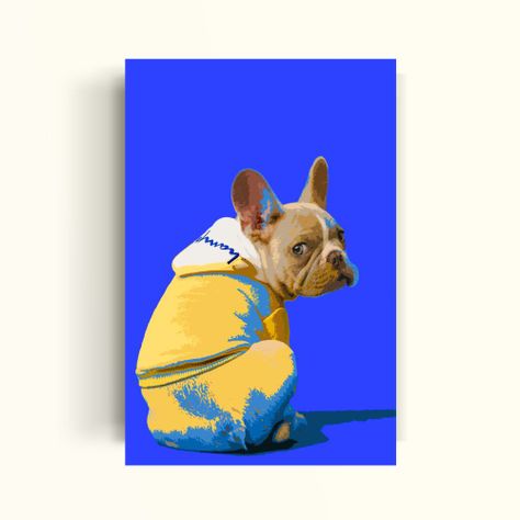Cuadro personalizado de tu mascota: Petprint - Pop art Perros o Gatos-7