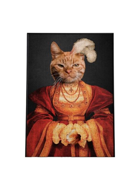 CUADRO DE TU MASCOTA PETPRINT ROYAL CANVAS - 40X60 CM -0