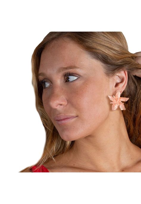 Aros Lirio Rose Gold María Paskaro-0