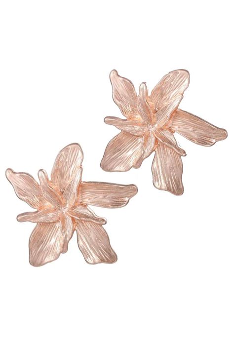 Aros Lirio Rose Gold María Paskaro-1