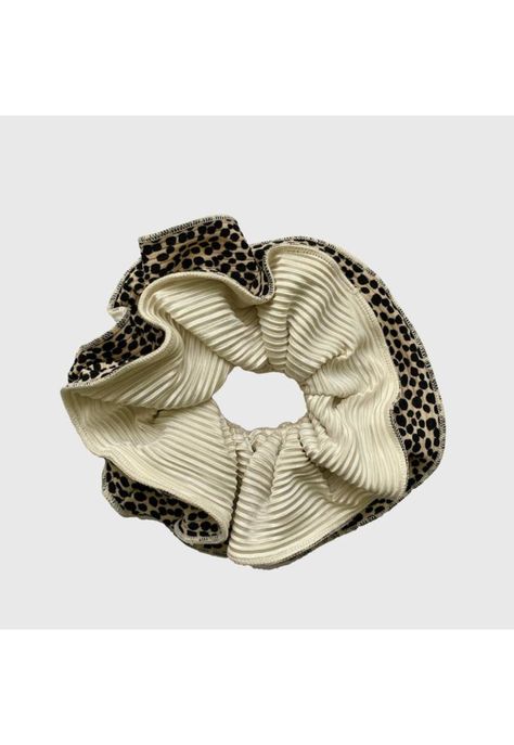 Scrunchie Tulipan M Chita Beige Maria Paskaro-1