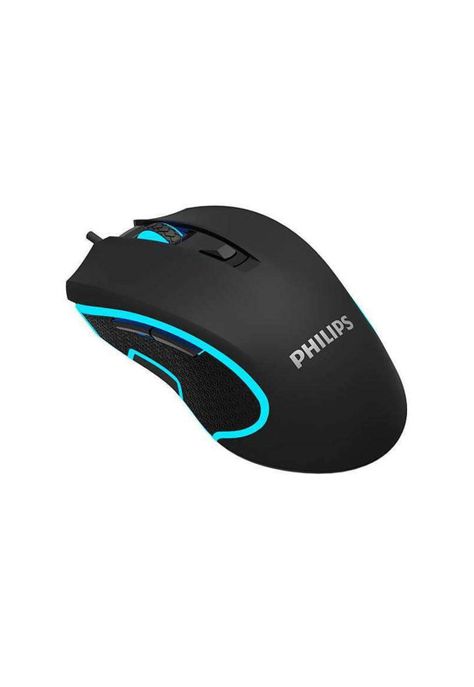 Mouse Gamer Philips G413 RGB 6 botones 6400 DPI 20 Millones de clicks-0