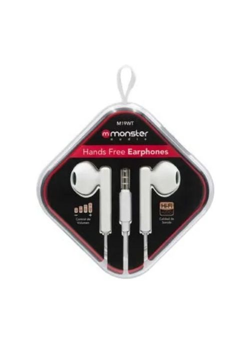 Audifonos Alambricos Manos Libres M19 Monster-2