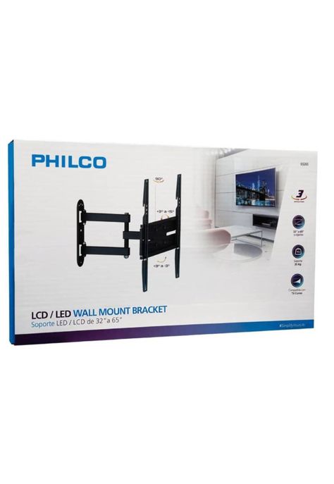 Soporte para TV Philco 32" - 65" con Articulaciones 35kg-0