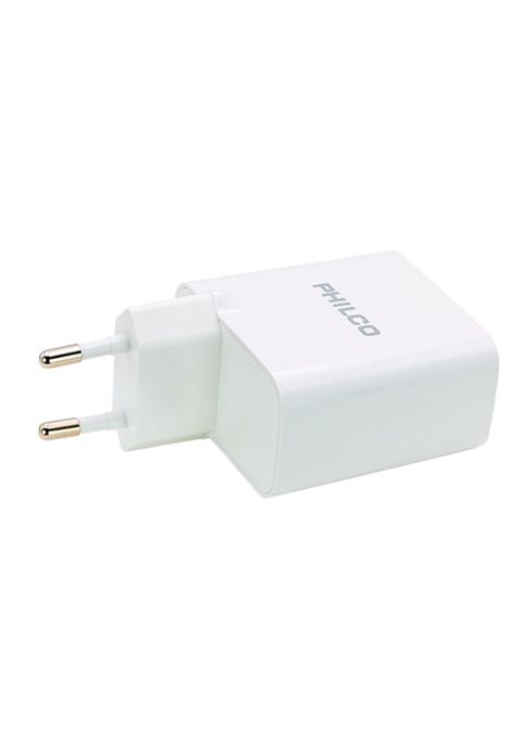 Cargador Super Rapido Philco USB 3.0 30W-0