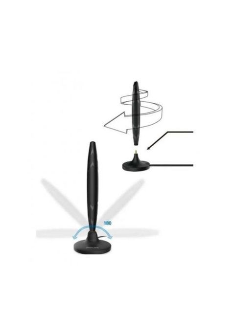 Antena Philips SDV1230 HDTV Indoor 180 Grados Pedestal-2