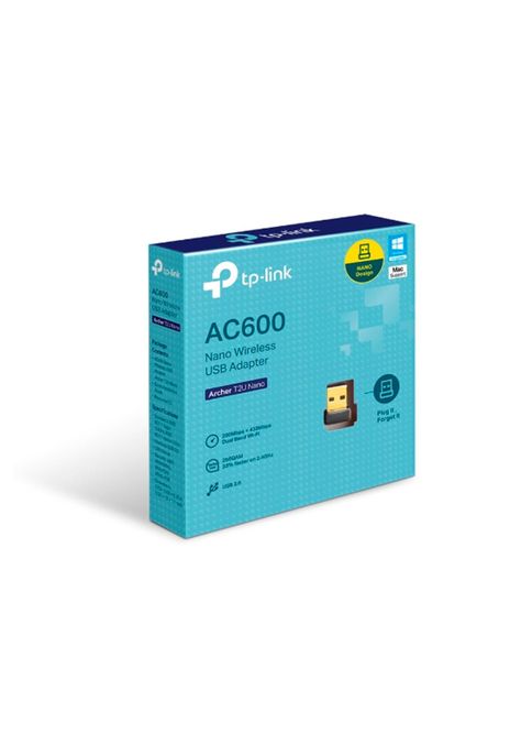 ADAPTADOR INALAMBRICO USB NANO  DUAL BAND AC600 (T-2