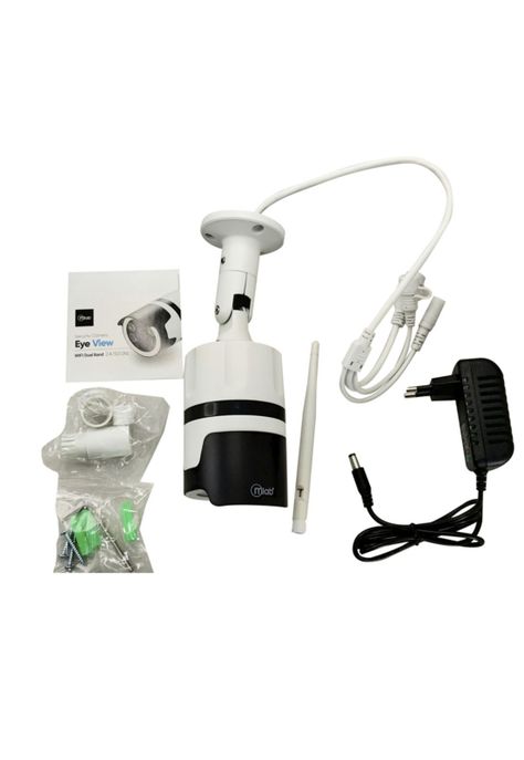 Cámara De Seguridad Eye View Outdoor Color Blanco Mlab -4