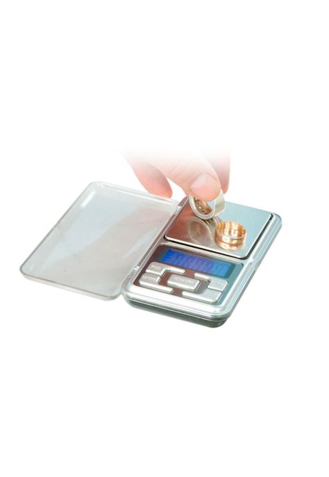 Balanza Portátil Cocina Gramera Scalegram 500g Mlab Color Plateado-0