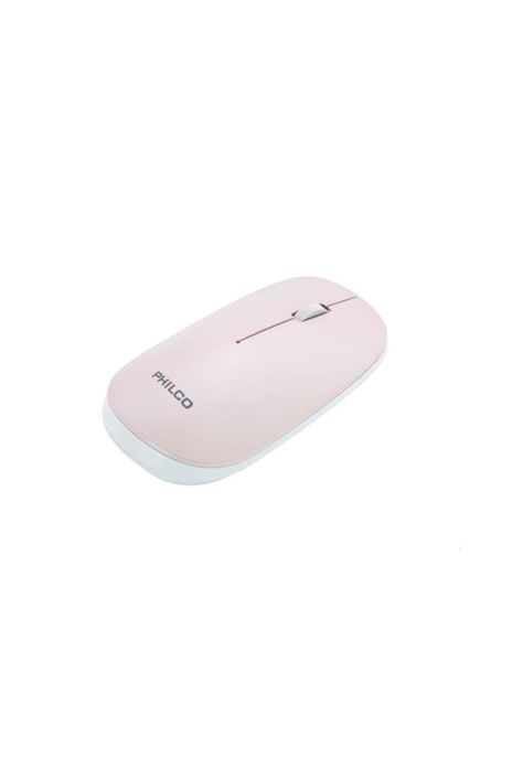 Mouse Inalámbrico Rosa Spk7305 4 Botones Philco -3