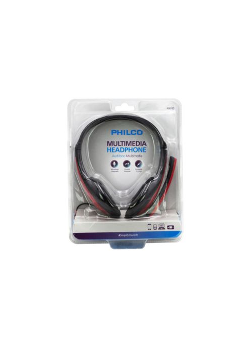 Audífonos Para Videoconferencia Micrófono integrado 3.5 mm Philco -3