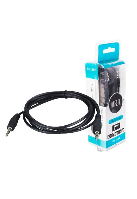 Cable Auxiliar IRT Jack 3.5mm / 1.8 Mt-0