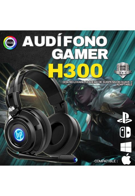 Audifono Gamer HP H200S-1
