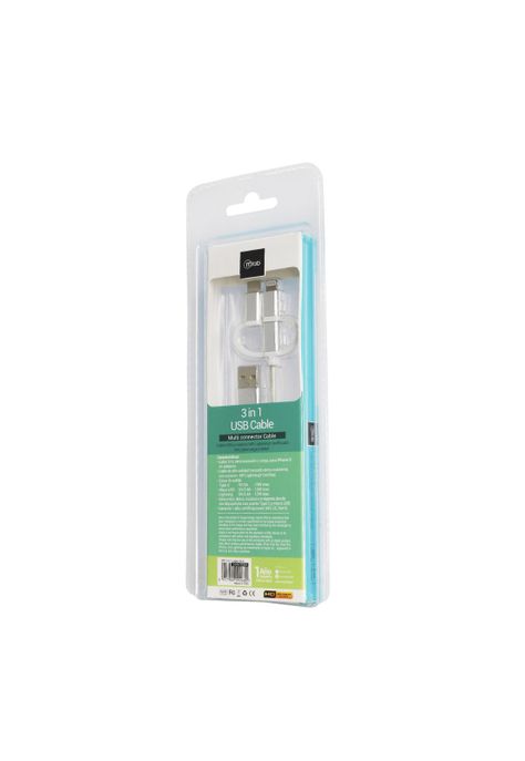 Cable Certificado Mlab 9268 USB 3 en 1 Multi Connector-2