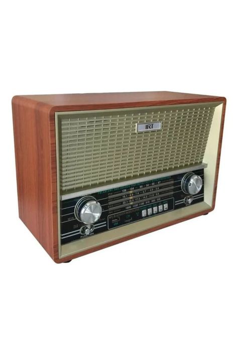 Parlante IRT Retro Bluetooth Fm Am Sw1-2 USB SD Aux-2
