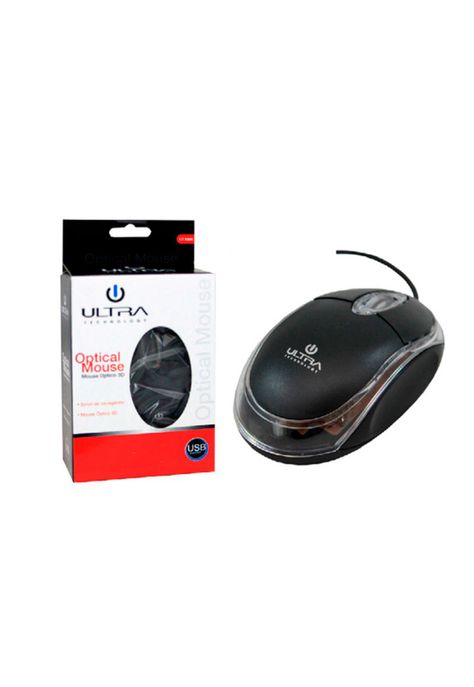  Mouse Óptico Usb Ultra-0