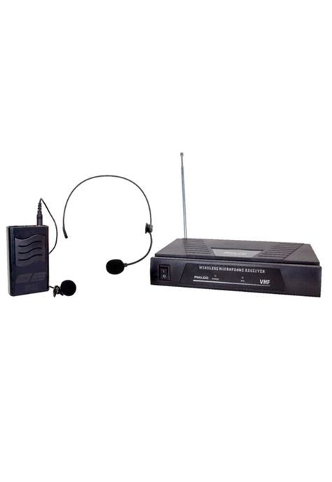 Micrófono Philco Inalámbrico VHF 2 En 1 6,3 MM-0