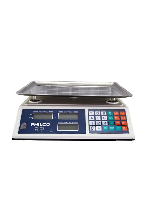 Balanza Digital / 40 kg Philco / Acero -0
