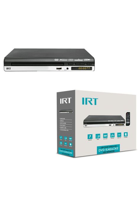 Reproductor IRT DVD USB karaoke CD RIP-3