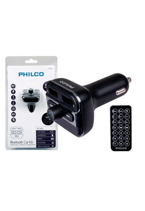 Transmisor Bluetooth Puerto Usb Fm Sd Philco-1