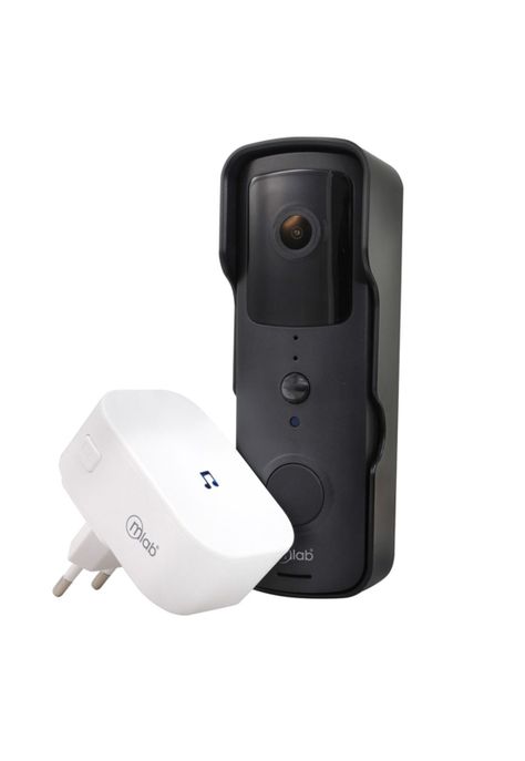 Timbre Inteligente Mlab Doorbell Pro 9256 1080p Wifi Color Negro-0