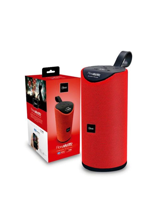 Parlante Mlab Flow Master 8858 Bluetooth Usb Fm Rojo-0